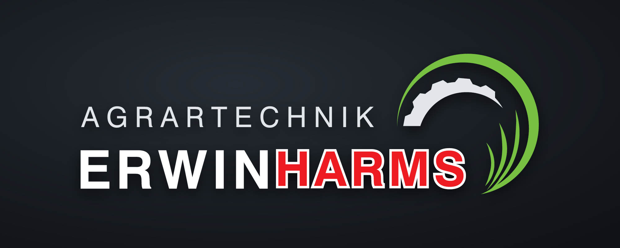 Screenshot der Website Erwin Harms Agrartechnik GmbH