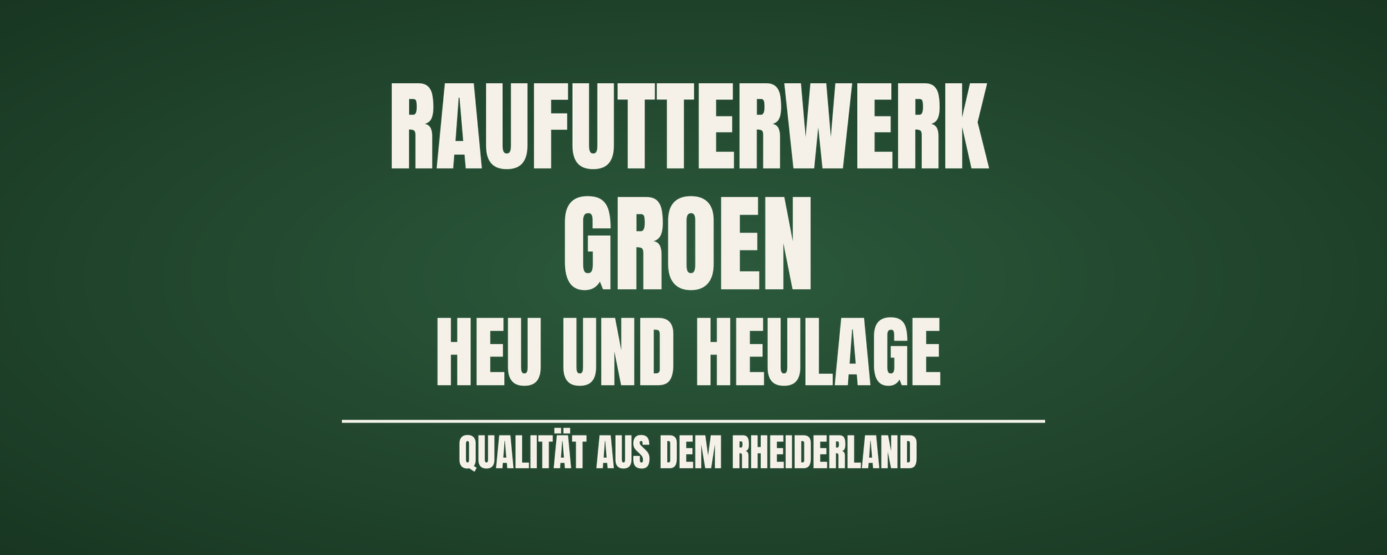 Screenshot der Website Raufutterwerk Groen